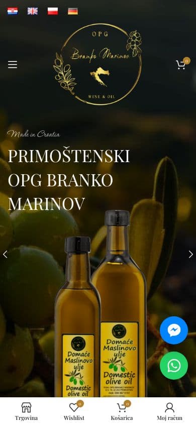 OPG Branko Marinov — mobilna verzija