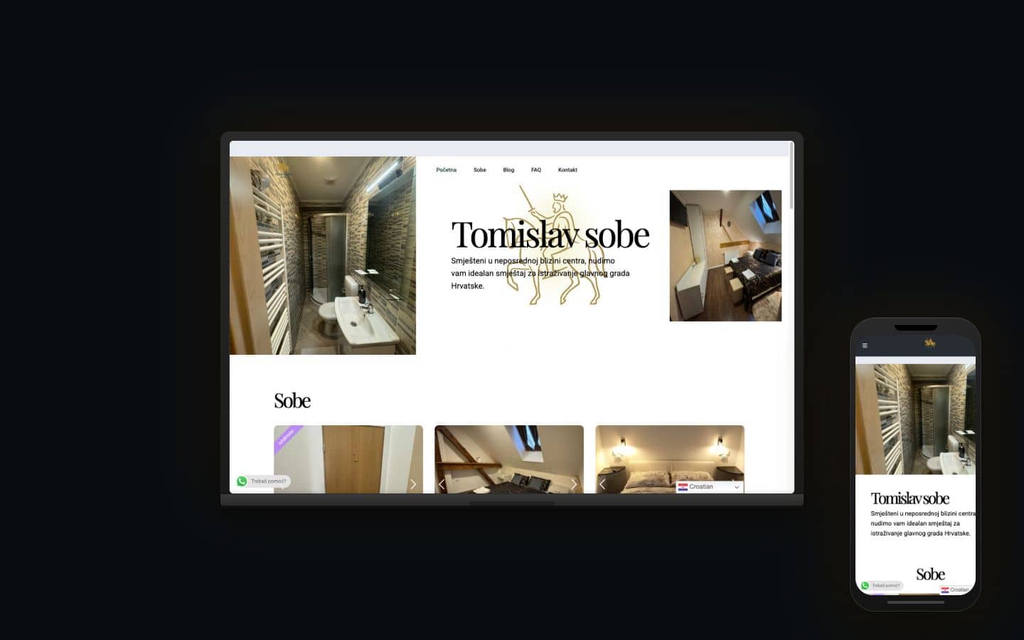 Tomislav Sobe — Web stranica + iCal sinkronizacija